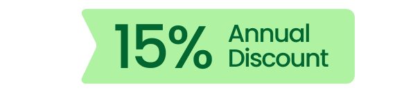 Annual 15% Discount